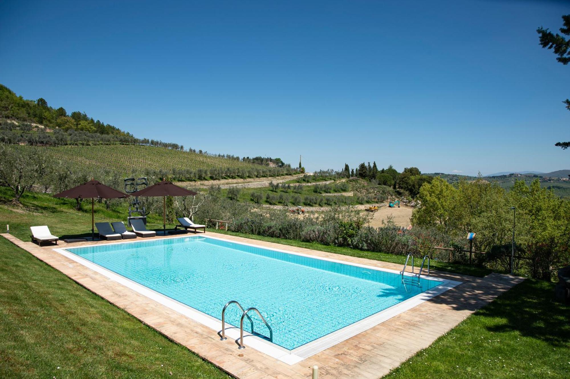 Nittardi Vila Castellina in Chianti Exterior foto